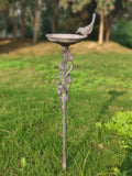 Cast Iron Bird Bath Stake