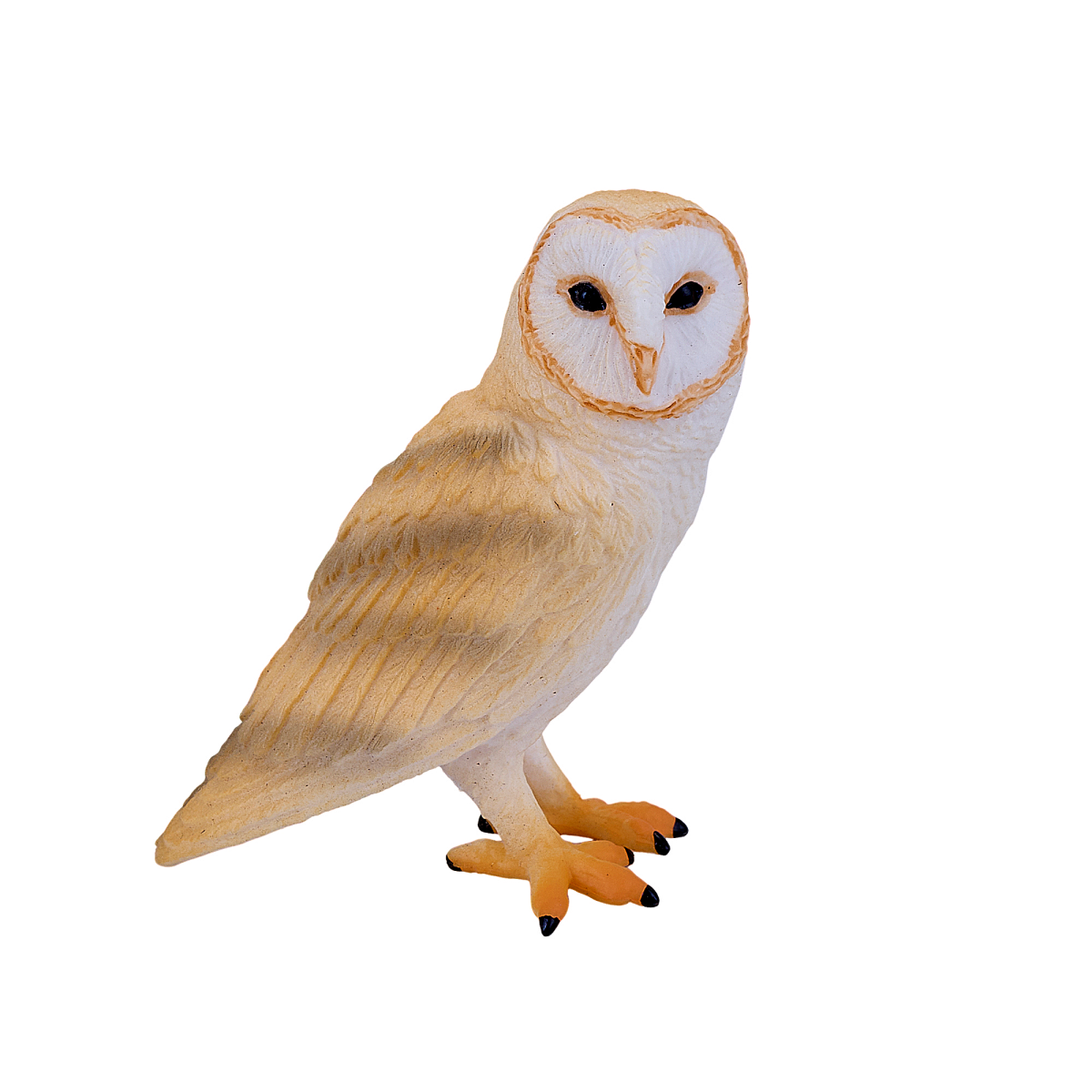 Barn Owl Toy  Realistic Nocturnal Bird Figurine
