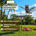 50" METAL BIRD FEEDER GARDEN STAKE